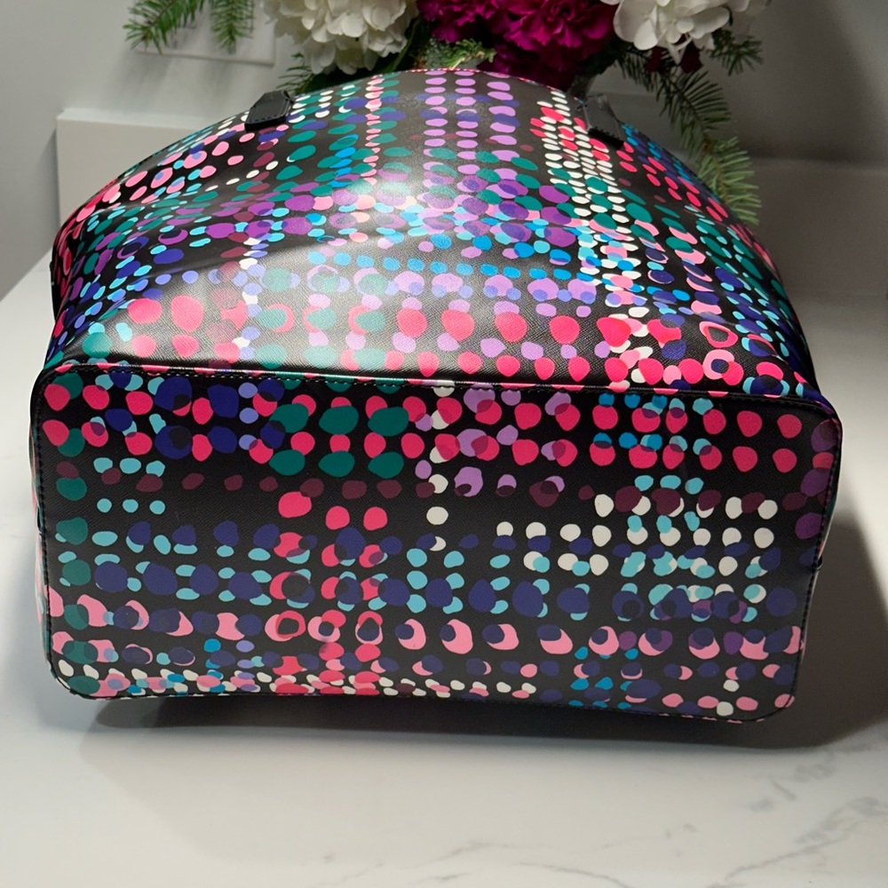 Kate Spade Multicolor Polka Dot Tote - Picture 9 of 14
